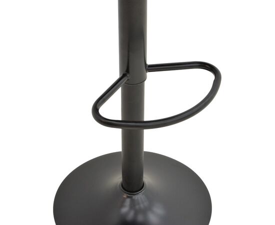 Σκαμπό μπαρ Boronez pakoworld πτυσσόμενο μαύρο pu-με μαύρη βάση 47x49x112εκ - ΣΚΑΜΠΟ ΜΠΑΡ στο Milonadakis.gr