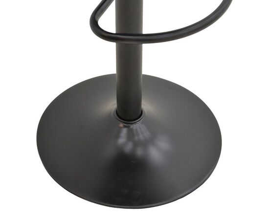 Σκαμπό μπαρ Boronez pakoworld πτυσσόμενο μαύρο pu-με μαύρη βάση 47x49x112εκ - ΣΚΑΜΠΟ ΜΠΑΡ στο Milonadakis.gr