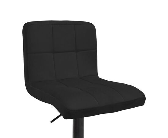 Σκαμπό μπαρ Remina pakoworld πτυσσόμενο μαύρο βελούδο-βάση μαύρο μέταλλο 44x44x112εκ - ΣΚΑΜΠΟ ΜΠΑΡ στο Milonadakis.gr