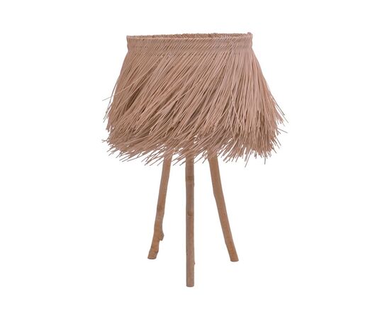 Επιτραπέζιο φωτιστικό Herfo Inart Ε27 ρατάν σε φυσική απόχρωση Φ30x58.8εκ - ΕΠΙΤΡΑΠΕΖΙΑ ΦΩΤΙΣΤΙΚΑ στο Milonadakis.gr