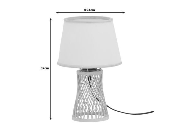 Επιτραπέζιο φωτιστικό Kaldro Inart Ε27 μπαμπού σε φυσική απόχρωση Φ24x37εκ - ΕΠΙΤΡΑΠΕΖΙΑ ΦΩΤΙΣΤΙΚΑ στο Milonadakis.gr