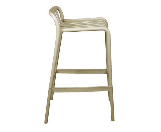 Σκαμπό μπαρ Zoi pakoworld pp σε απόχρωση cappucino 36x56x87εκ - ΣΚΑΜΠΩ στο Milonadakis.gr