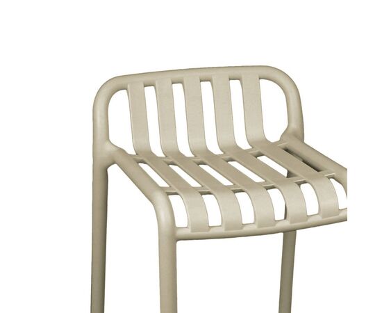 Σκαμπό μπαρ Zoi pakoworld pp σε απόχρωση cappucino 36x56x87εκ - ΣΚΑΜΠΩ στο Milonadakis.gr