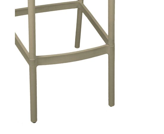 Σκαμπό μπαρ Zoi pakoworld pp σε απόχρωση cappucino 36x56x87εκ - ΣΚΑΜΠΩ στο Milonadakis.gr