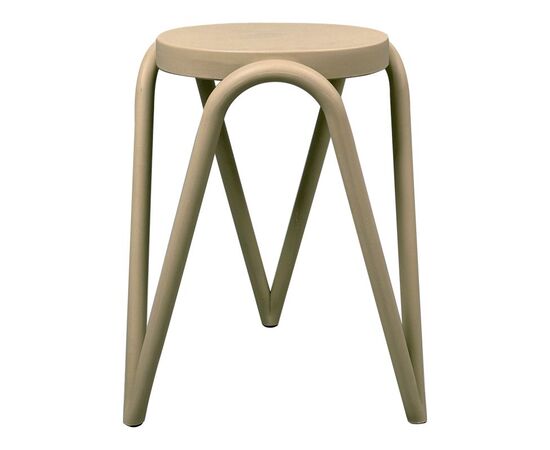 Σκαμπό Serzona pakoworld pp σε απόχρωση cappuccino Φ27x45.5εκ - ΣΚΑΜΠΩ στο Milonadakis.gr