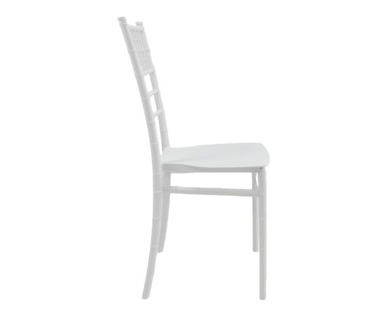 Καρέκλα Tiffany Ι pakoworld pp σε λευκή απόχρωση 38.5x46.5x87εκ - ΚΑΡΕΚΛΕΣ στο Milonadakis.gr