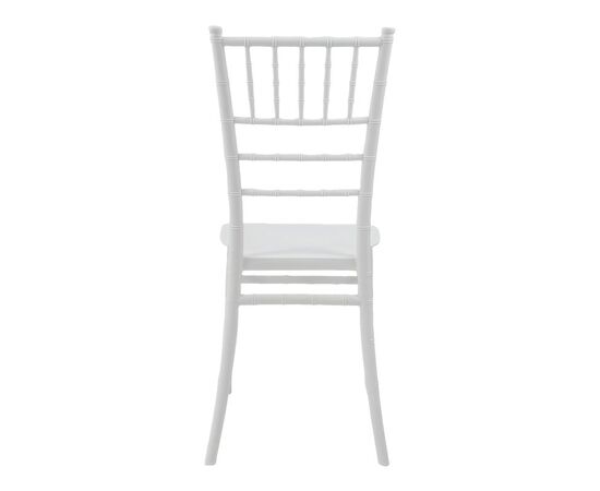 Καρέκλα Tiffany Ι pakoworld pp σε λευκή απόχρωση 38.5x46.5x87εκ - ΚΑΡΕΚΛΕΣ στο Milonadakis.gr