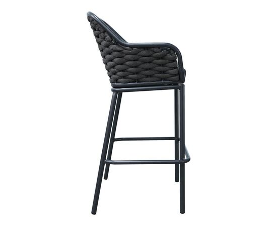 Σκαμπό μπαρ Zuki pakoworld αλουμίνιο με γκρι σκελετό και μαξιλάρι 55x54x109εκ - ΣΚΑΜΠΩ στο Milonadakis.gr