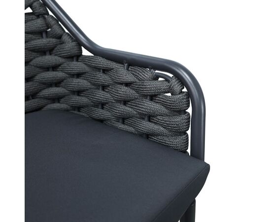 Σκαμπό μπαρ Zuki pakoworld αλουμίνιο με γκρι σκελετό και μαξιλάρι 55x54x109εκ - ΣΚΑΜΠΩ στο Milonadakis.gr