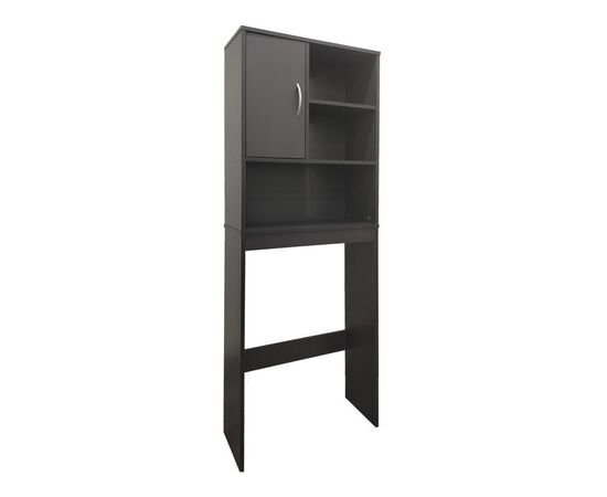 Έπιπλο μπάνιου Tazien pakoworld σε ανθρακί απόχρωση 60x24x168.5εκ - ΟΡΓΑΝΩΣΗ ΣΠΙΤΙΟΥ στο Milonadakis.gr