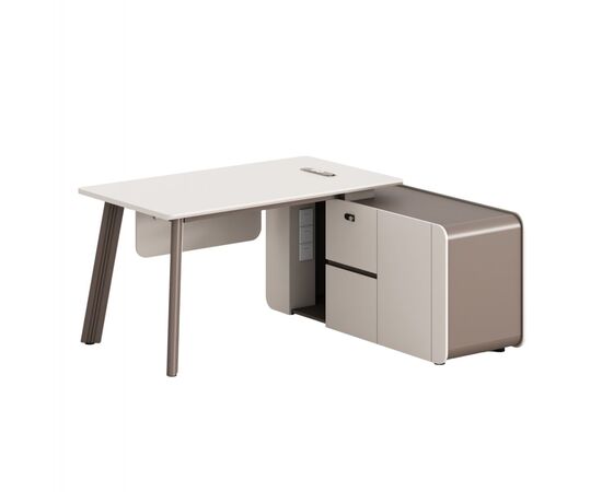 ΓΡΑΦΕΙΟ ΔΕΞΙΑ ΓΩΝΙΑ NEWLINE HM18272R ΜΕΛΑΜΙΝΗ ΕΚΡΟΥ-ΑΝΟΙΧΤΟ ΚΑΦΕ 160x145x75Υεκ - ΓΡΑΦΕΙΑ στο Milonadakis.gr