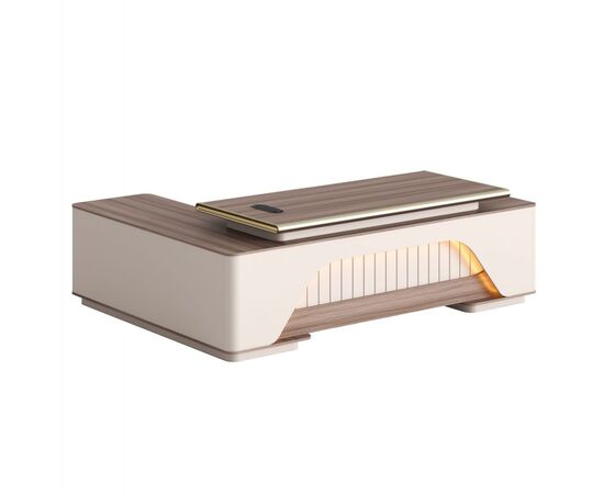 ΓΡΑΦΕΙΟ ΔΕΞΙΑ ΓΩΝΙΑ ΣΕΙΡΑ SUPERON HM2137R ΜΕΛΑΜΙΝΗ ΜΠΕΖ--LED ΦΩΤΙΣΜΟΣ 240x180x76Υεκ. - ΓΡΑΦΕΙΑ στο Milonadakis.gr