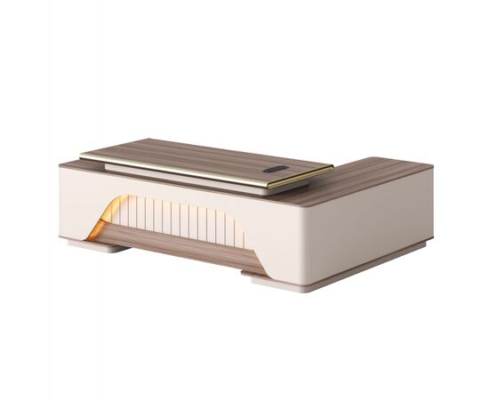 ΓΡΑΦΕΙΟ ΓΩΝΙΑ ΣΕΙΡΑ SUPERON HM2137L ΜΕΛΑΜΙΝΗ ΜΠΕΖ--LED ΦΩΤΙΣΜΟΣ 240x180x76Υεκ. - ΓΡΑΦΕΙΑ στο Milonadakis.gr