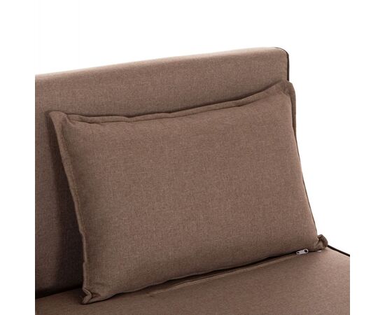 ΚΑΝΑΠΕΣ ΚΡΕΒΑΤΙ 2 ΑΤΟΜΩΝ ASMA HM3077.07 ΣΚΟΥΡΟ ΜΠΕΖ ΥΦΑΣΜΑ 143x78x84Yεκ. - ΚΑΝΑΠΕΔΕΣ-ΣΑΛΟΝΙΑ στο Milonadakis.gr