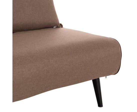 ΚΑΝΑΠΕΣ ΚΡΕΒΑΤΙ 2 ΑΤΟΜΩΝ ASMA HM3077.07 ΣΚΟΥΡΟ ΜΠΕΖ ΥΦΑΣΜΑ 143x78x84Yεκ. - ΚΑΝΑΠΕΔΕΣ-ΣΑΛΟΝΙΑ στο Milonadakis.gr