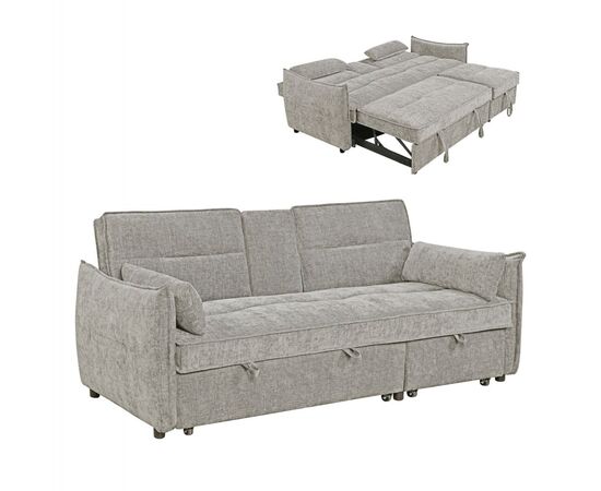 ΚΑΝΑΠΕΣ ΚΡΕΒΑΤΙ 2-ΘΕΣΙΟΣ VELAR HM3305.03 ΜΠΕΖ ΥΦΑΣΜΑ 208x86x85Υεκ. - ΚΑΝΑΠΕΔΕΣ-ΣΑΛΟΝΙΑ στο Milonadakis.gr