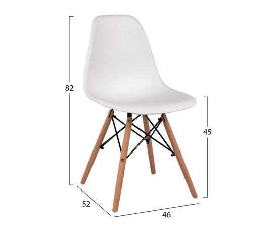 ΚΑΡΕΚΛΑ ΤΡΑΠΕΖΑΡΙΑΣ 2ΤΜΧ TWIST HM8460.21 ΛΕΥΚΟ PP--ΞΥΛΟ ΟΞΙΑΣ 46x50x82Υεκ. - ΚΑΡΕΚΛΕΣ - ΠΟΛΥΘΡΟΝΕΣ ΕΣ. στο Milonadakis.gr