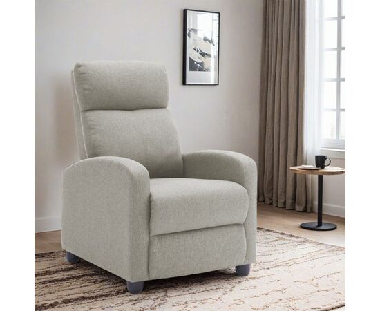 ΠΟΛΥΘΡΟΝΑ ΣΑΛΟΝΙΟΥ RELAX DROSEN HM3299.03 ΜΠΕΖ ΥΦΑΣΜΑ 68,5x86x100Υεκ - ΠΟΛΥΘΡΟΝΕΣ RELAX στο Milonadakis.gr