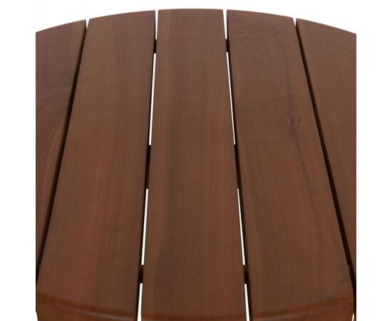 ΤΡΑΠΕΖΙ ΜΕΣΗΣ ΣΤΡΟΓΓΥΛΟ KOLIN HM6629 ΞΥΛΟ TEAK ΣΕ ΦΥΣΙΚΟ Φ65x65Υεκ. - ΤΡΑΠΕΖΙΑ ΕΞ. ΧΩΡΟΥ στο Milonadakis.gr