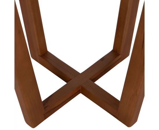 ΤΡΑΠΕΖΙ ΜΕΣΗΣ ΣΤΡΟΓΓΥΛΟ KOLIN HM6629 ΞΥΛΟ TEAK ΣΕ ΦΥΣΙΚΟ Φ65x65Υεκ. - ΤΡΑΠΕΖΙΑ ΕΞ. ΧΩΡΟΥ στο Milonadakis.gr