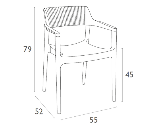 TULUM WHITE/TAUPE ΠΟΛΥΘΡΟΝΑ ΠΟΛ/ΝΙΟΥ 55X52X79εκ. - ΚΑΡΕΚΛΕΣ - ΠΟΛΥΘΡΟΝΕΣ στο Milonadakis.gr