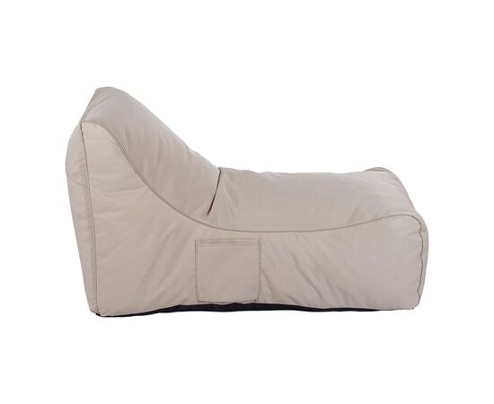 Πουφ ξαπλώστρα Otenda pakoworld αδιάβροχο σε μπεζ απόχρωση 67x110x65εκ - ΠΟΥΦ στο Milonadakis.gr