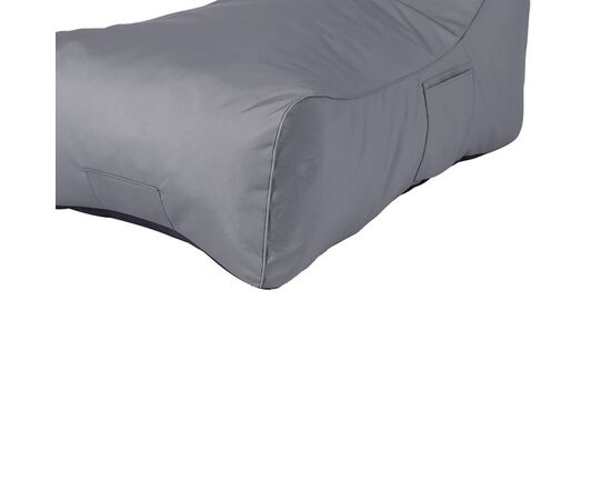 Πουφ ξαπλώστρα Otenda pakoworld αδιάβροχο σε ανθρακί απόχρωση 67x110x65εκ - ΠΟΥΦ στο Milonadakis.gr