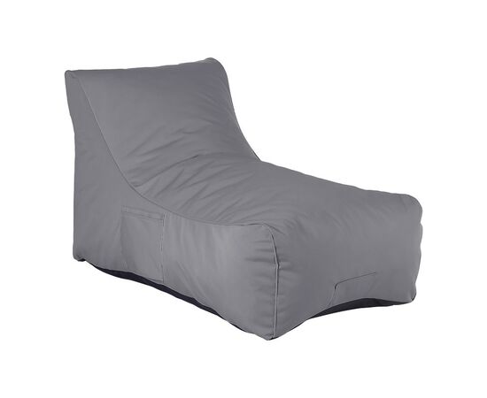 Πουφ ξαπλώστρα Otenda pakoworld αδιάβροχο σε ανθρακί απόχρωση 67x110x65εκ - ΠΟΥΦ στο Milonadakis.gr
