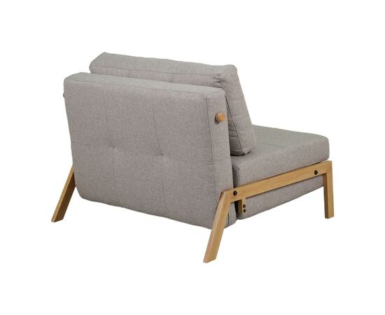 Πολυθρόνα-κρεβάτι Fancy pakoworld ύφασμα σε μπεζ απόχρωση με φυσικό πόδι 95x98x70εκ - ΚΑΡΕΚΛΕΣ - ΠΟΛΥΘΡΟΝΕΣ ΕΣ. στο Milonadakis.gr