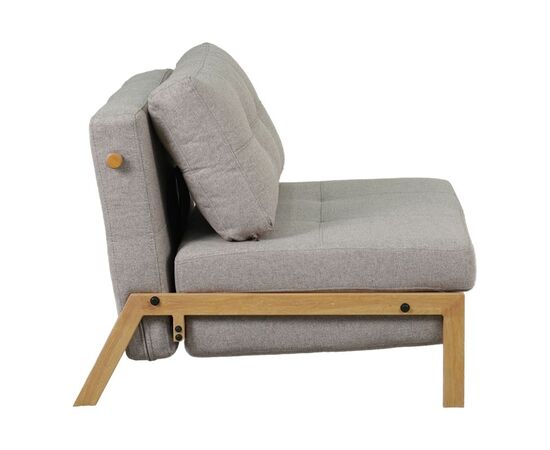 Πολυθρόνα-κρεβάτι Fancy pakoworld ύφασμα σε μπεζ απόχρωση με φυσικό πόδι 95x98x70εκ - ΚΑΡΕΚΛΕΣ - ΠΟΛΥΘΡΟΝΕΣ ΕΣ. στο Milonadakis.gr