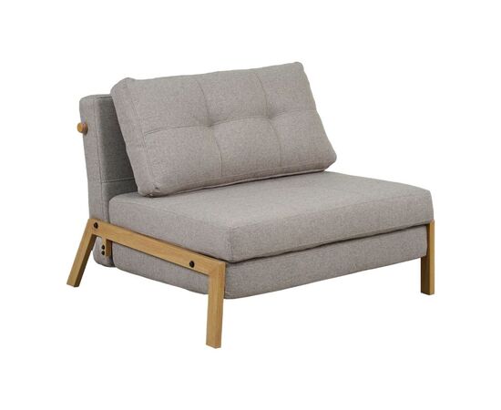 Πολυθρόνα-κρεβάτι Fancy pakoworld ύφασμα σε μπεζ απόχρωση με φυσικό πόδι 95x98x70εκ - ΚΑΡΕΚΛΕΣ - ΠΟΛΥΘΡΟΝΕΣ ΕΣ. στο Milonadakis.gr