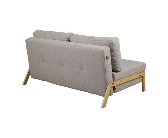 Καναπές 2θέσιος-κρεβάτι Fancy pakoworld ύφασμα σε μπεζ απόχρωση με φυσικό πόδι 150x92x77εκ - ΚΑΝΑΠΕΔΕΣ-ΣΑΛΟΝΙΑ στο Milonadakis.gr