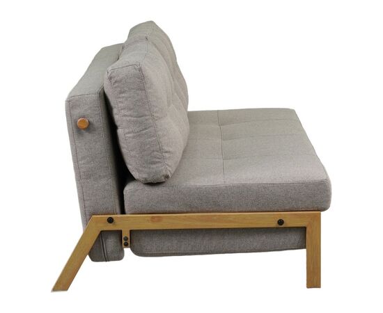 Καναπές 2θέσιος-κρεβάτι Fancy pakoworld ύφασμα σε μπεζ απόχρωση με φυσικό πόδι 150x92x77εκ - ΚΑΝΑΠΕΔΕΣ-ΣΑΛΟΝΙΑ στο Milonadakis.gr