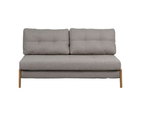 Καναπές 2θέσιος-κρεβάτι Fancy pakoworld ύφασμα σε μπεζ απόχρωση με φυσικό πόδι 150x92x77εκ - ΚΑΝΑΠΕΔΕΣ-ΣΑΛΟΝΙΑ στο Milonadakis.gr