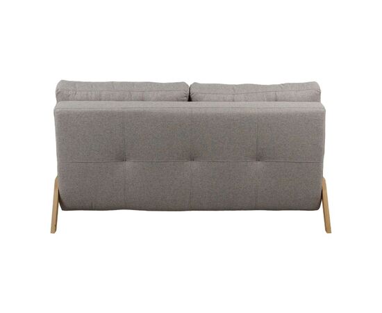 Καναπές 2θέσιος-κρεβάτι Fancy pakoworld ύφασμα σε μπεζ απόχρωση με φυσικό πόδι 150x92x77εκ - ΚΑΝΑΠΕΔΕΣ-ΣΑΛΟΝΙΑ στο Milonadakis.gr