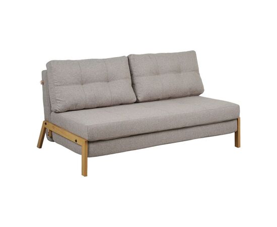 Καναπές 2θέσιος-κρεβάτι Fancy pakoworld ύφασμα σε μπεζ απόχρωση με φυσικό πόδι 150x92x77εκ - ΚΑΝΑΠΕΔΕΣ-ΣΑΛΟΝΙΑ στο Milonadakis.gr