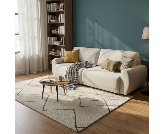 Kαναπές-κρεβάτι τριθέσιος Hungie pakoworld υφασμα μπεζ 250x92x89εκ - ΚΑΝΑΠΕΔΕΣ-ΣΑΛΟΝΙΑ στο Milonadakis.gr