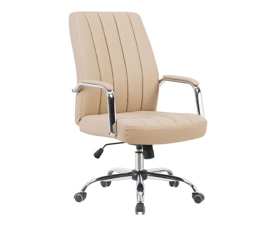 Καρέκλα γραφείου διευθυντή Mido pakoworld pu cappuccino 58x71x100-106εκ - ΚΑΡΕΚΛΕΣ ΓΡΑΦΕΙΟΥ στο Milonadakis.gr