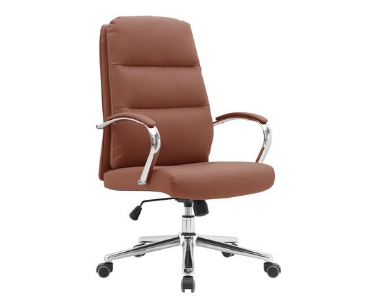 Καρέκλα γραφείου διευθυντή Normie pakoworld pu καφέ 58x65x103-111εκ - ΚΑΡΕΚΛΕΣ ΓΡΑΦΕΙΟΥ στο Milonadakis.gr