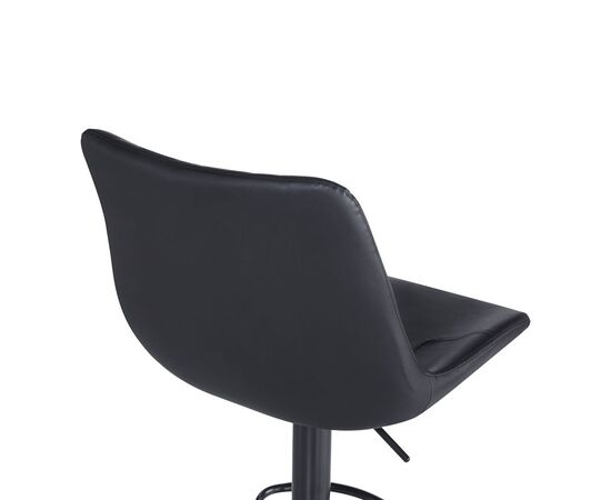 Σκαμπό μπαρ Libra pakoworld pu-μέταλλο σε μαύρη απόχρωση 49x55x115εκ - ΣΚΑΜΠΟ ΜΠΑΡ στο Milonadakis.gr