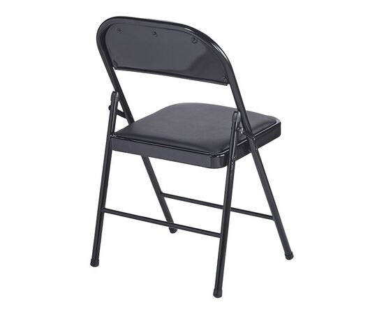 Καρέκλα Niro pakoworld πτυσσόμενη pu-μέταλλο σε μαύρη απόχρωση 46x46x79εκ - ΚΑΡΕΚΛΕΣ - ΠΟΛΥΘΡΟΝΕΣ ΕΣ. στο Milonadakis.gr