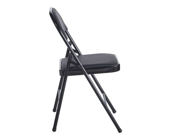 Καρέκλα Niro pakoworld πτυσσόμενη pu-μέταλλο σε μαύρη απόχρωση 46x46x79εκ - ΚΑΡΕΚΛΕΣ - ΠΟΛΥΘΡΟΝΕΣ ΕΣ. στο Milonadakis.gr