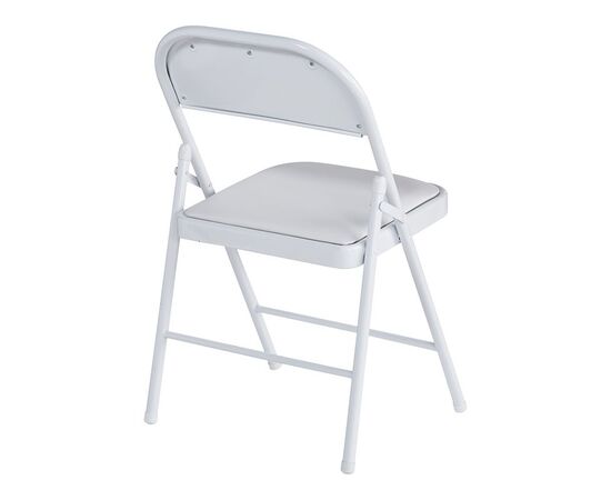 Καρέκλα Niro pakoworld πτυσσόμενη pu-μέταλλο σε λευκή απόχρωση 46x46x79εκ - ΚΑΡΕΚΛΕΣ - ΠΟΛΥΘΡΟΝΕΣ ΕΣ. στο Milonadakis.gr