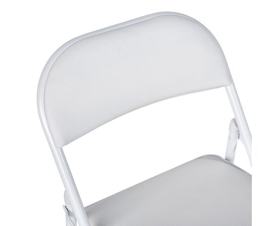 Καρέκλα Niro pakoworld πτυσσόμενη pu-μέταλλο σε λευκή απόχρωση 46x46x79εκ - ΚΑΡΕΚΛΕΣ - ΠΟΛΥΘΡΟΝΕΣ ΕΣ. στο Milonadakis.gr