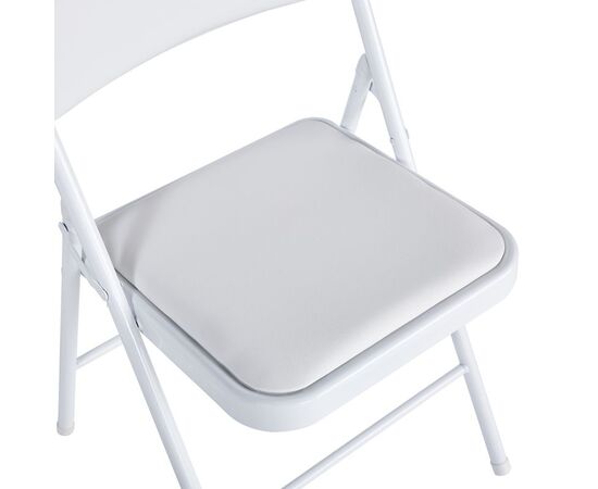 Καρέκλα Niro pakoworld πτυσσόμενη pu-μέταλλο σε λευκή απόχρωση 46x46x79εκ - ΚΑΡΕΚΛΕΣ - ΠΟΛΥΘΡΟΝΕΣ ΕΣ. στο Milonadakis.gr