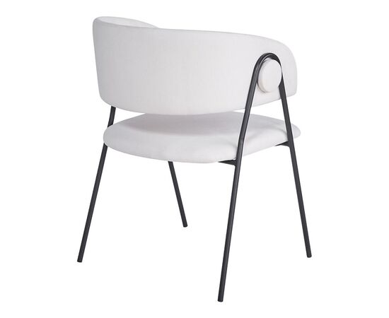 Πολυθρόνα Rachele I pakoworld μπεζ ύφασμα-πόδι μαύρο μέταλλο 52x65x79εκ - ΚΑΡΕΚΛΕΣ - ΠΟΛΥΘΡΟΝΕΣ ΕΣ. στο Milonadakis.gr