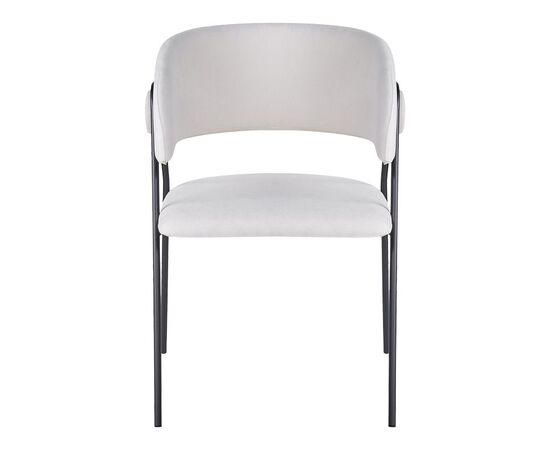 Πολυθρόνα Rachele I pakoworld μπεζ ύφασμα-πόδι μαύρο μέταλλο 52x65x79εκ - ΚΑΡΕΚΛΕΣ - ΠΟΛΥΘΡΟΝΕΣ ΕΣ. στο Milonadakis.gr