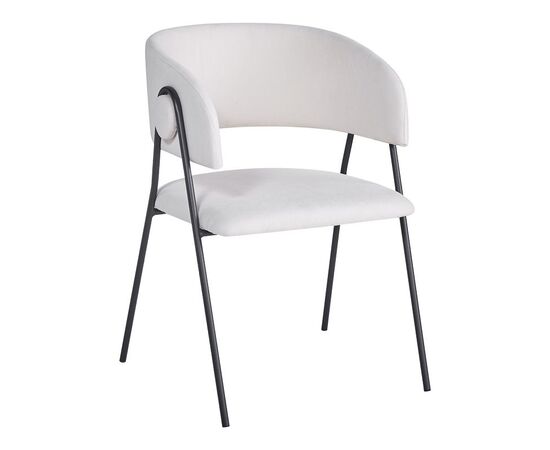 Πολυθρόνα Rachele I pakoworld μπεζ ύφασμα-πόδι μαύρο μέταλλο 52x65x79εκ - ΚΑΡΕΚΛΕΣ - ΠΟΛΥΘΡΟΝΕΣ ΕΣ. στο Milonadakis.gr