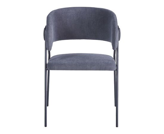 Πολυθρόνα Rachele I pakoworld ανθρακί ύφασμα-πόδι μαύρο μέταλλο 52x65x79εκ - ΚΑΡΕΚΛΕΣ - ΠΟΛΥΘΡΟΝΕΣ ΕΣ. στο Milonadakis.gr