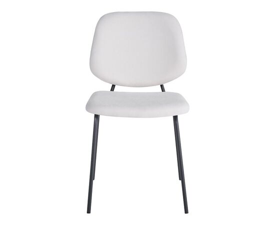 Καρέκλα Pietro I pakoworld μπεζ ύφασμα-πόδι μαύρο μέταλλο 45x55x82.5εκ - ΚΑΡΕΚΛΕΣ - ΠΟΛΥΘΡΟΝΕΣ ΕΣ. στο Milonadakis.gr